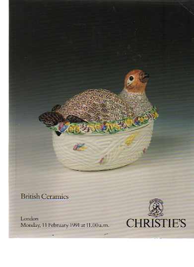 Christies 1991 British Ceramics