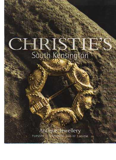 Christies November 2000 Antique Jewellery
