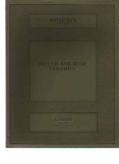 Sothebys 1985 British & Irish Ceramics