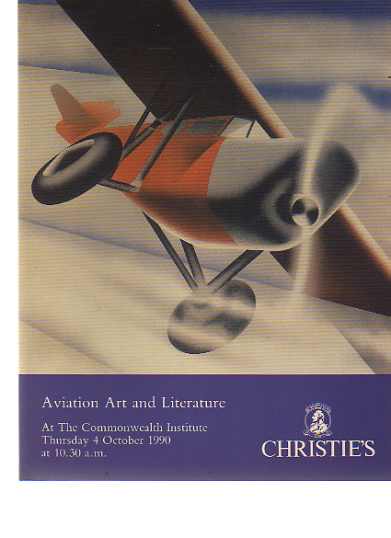 Christies 1990 Aviation Art & Literature