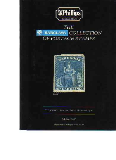 Phillips 1987 Barclays Coll of Postage Stamps