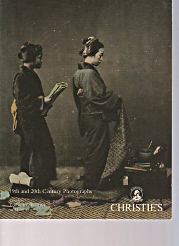 Christies 1991 19th & 20th Century Photographs