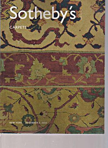 Sothebys December 2003 Carpets