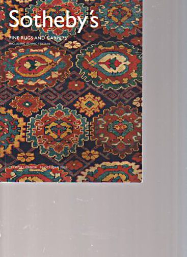 Sothebys October 2002 Fine Rugs & Carpets & Islamic Textiles