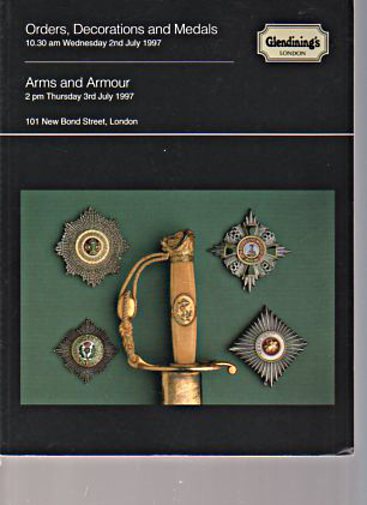 Glendinings 1997 Orders, Decorations, Medals, Arms & Armour