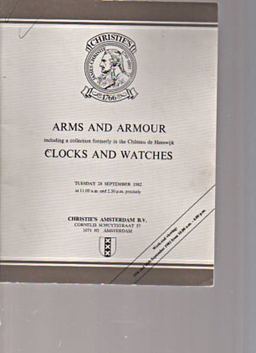 Christies 1982 Arms & Armour, Clocks & Watches