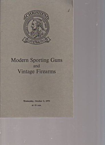 Christies 1979 Modern Sporting Guns, Vintage Firearms