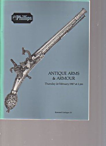 Phillips February 1987 Antique Arms & Armour