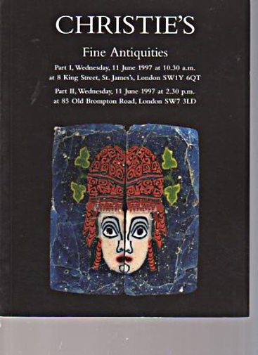 Christies 1997 Fine Antiquities Part I & II