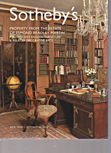Sothebys 2002 Magnificent Furniture from the Martin Estate (Digital only)