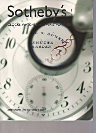 Sothebys 2002 Clocks, Watches and Wristwatches