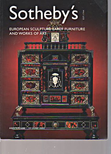 Sothebys June 2002 European Sculpture, Furniture, Works of Art