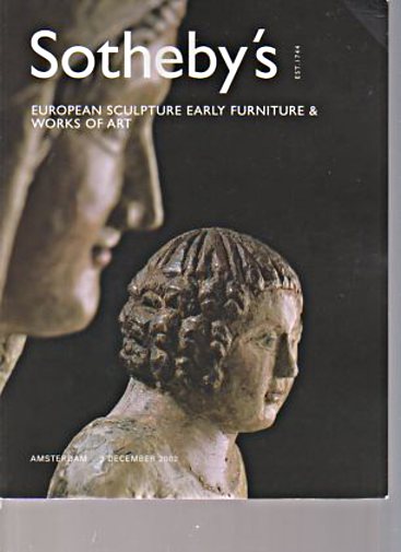 Sothebys 2002 European Sculpture, Furniture, Works of Art