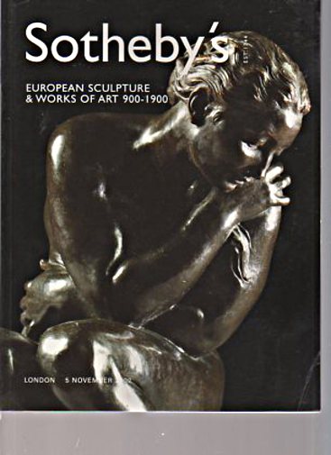Sothebys November 2002 European Sculpture & Works of Art 900-1900