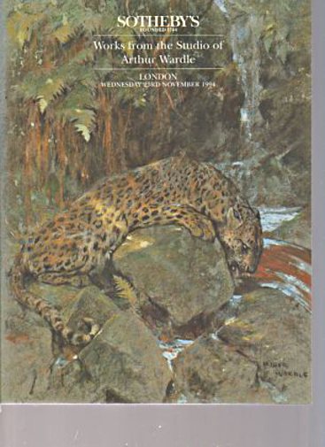 Sothebys 1994 Works from the Studio of Arthur Wardle