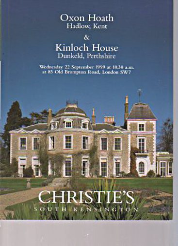 Christies 1999 Oxon Hoath, Kent & Kinloch House, Perthshire