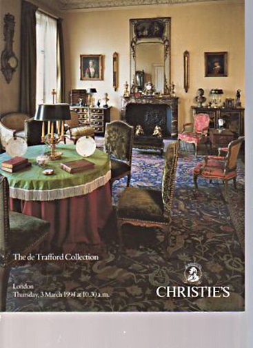 Christies 1994 The de Trafford Collection