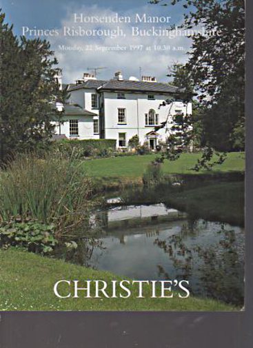 Christies 1997 Horsenden Manor Buckinghamshire