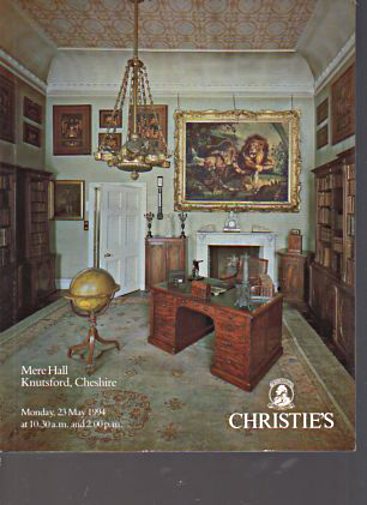 Christies 1994 Mere Hall, Knutsford Cheshire