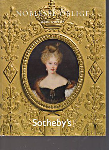 Sothebys 2011 Property from European Royal Collections