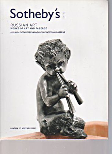 Sothebys 2007 Russian Art, Works of Art & Faberge