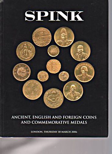 Spink 2006 Ancient, English, Foreign & Coins, Medals