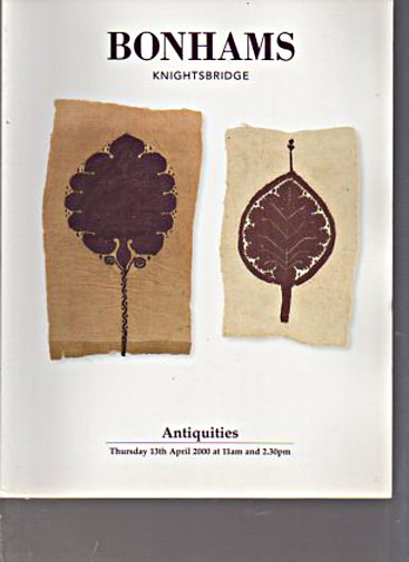 Bonhams April 2000 Antiquities - Click Image to Close