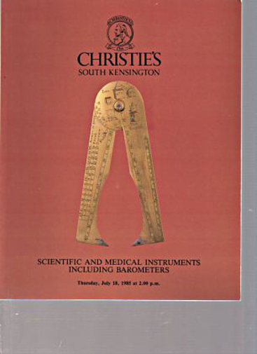 Christies July 1985 Scientific & Medical Instruments, Barometers