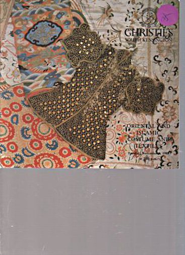 Christies November 1988 Oriental & Islamic Costume & Textiles (Digital Only)