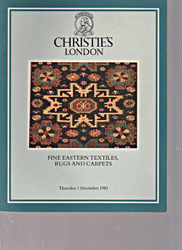 Christies December 1983 Fine Eastern Textiles, Rugs and Carpets