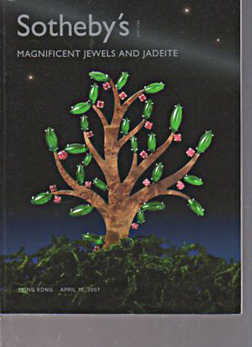 Sothebys 2007 Magnificent Jewels and Jadeite - Click Image to Close