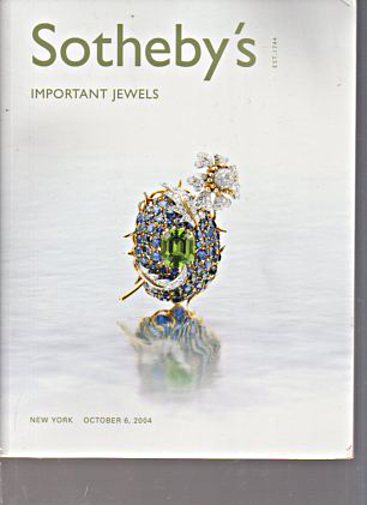 Sothebys 2004 Important Jewels
