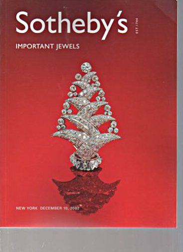 Sothebys 2002 Important jewels