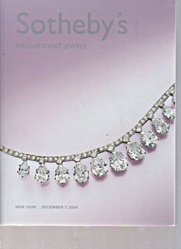 Sothebys NY December 2004 Magnificent Jewels