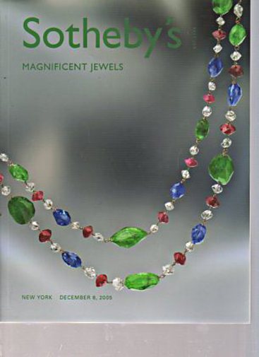 Sothebys December 2005 Magnificent Jewels