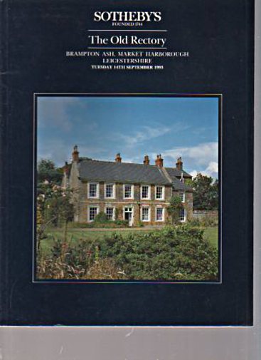 Sothebys 1993 The Old Rectory Brampton Ash, Leicestershire