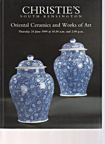 Christies June 1999 Oriental Ceramics & Works of Art