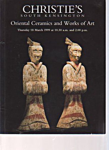 Christies 18th March 1999 Oriental Ceramics & Works of Art