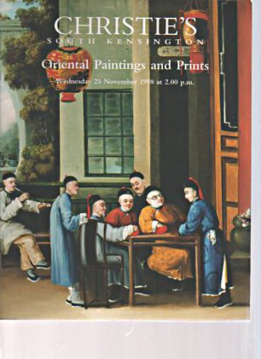 Christies 1998 Oriental Paintings and Prints