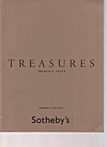 Sothebys 2011 Treasures Princely Taste