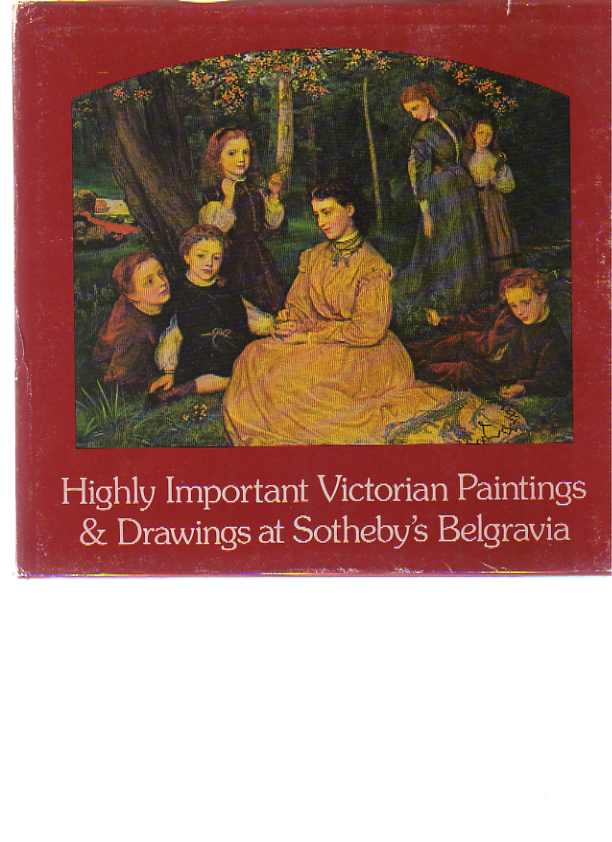 Sothebys 1978 Fine Victorian Paintings, Drawings, Watercolours - Click Image to Close