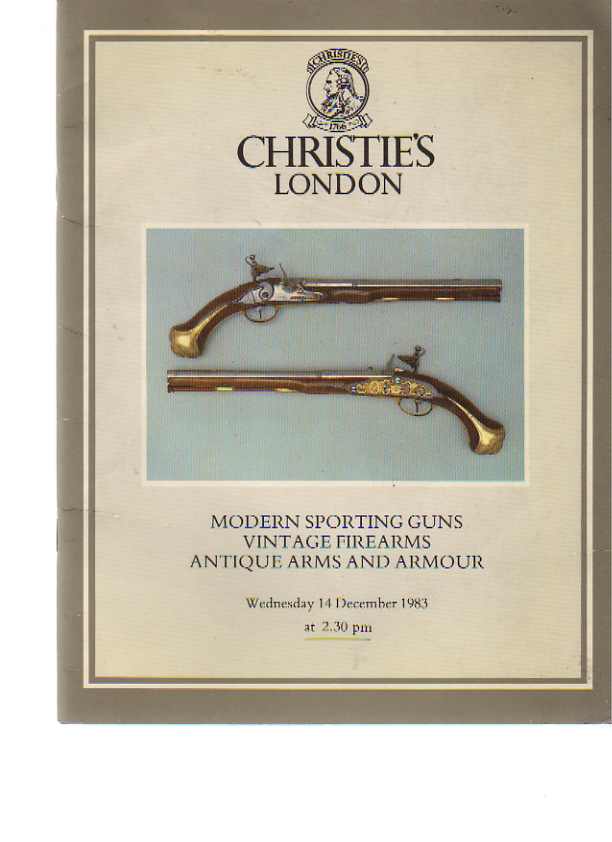 Christies 1983 Sporting Guns, Firearms, Arms & Armour