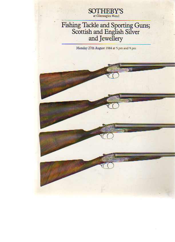 Sothebys 1984 Sporting Guns, Fishing Tackle & Silver