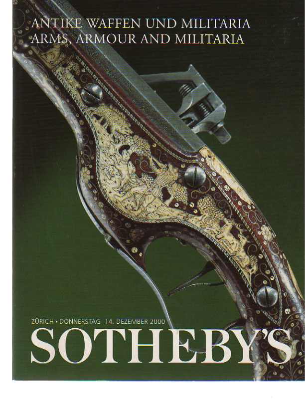 Sothebys 2000 Arms, Armour & Militaria
