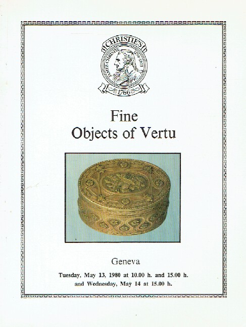 Christies 1980 Fine Objects of Vertu