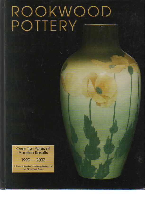 Rookwood Pottery, 10 years of auction results 1999-2002