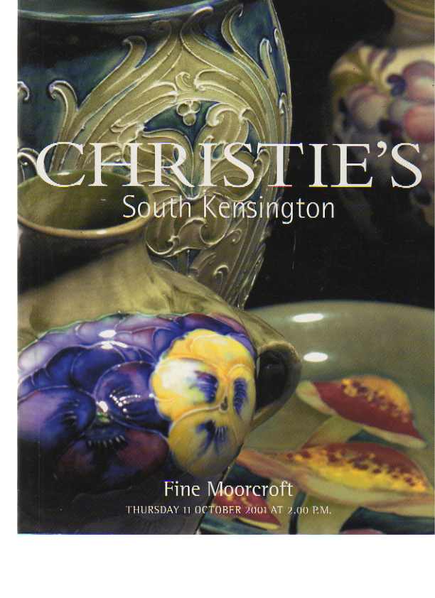 Christies 2001 Fine Moorcroft