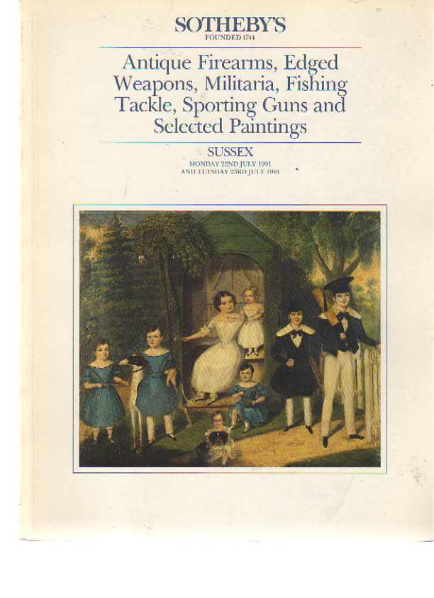 Sothebys 1991 Firearms Edged Weapons, Sporting Guns, Fishing