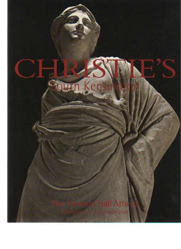 Christies 2002 The Newton Hall Athena - Click Image to Close