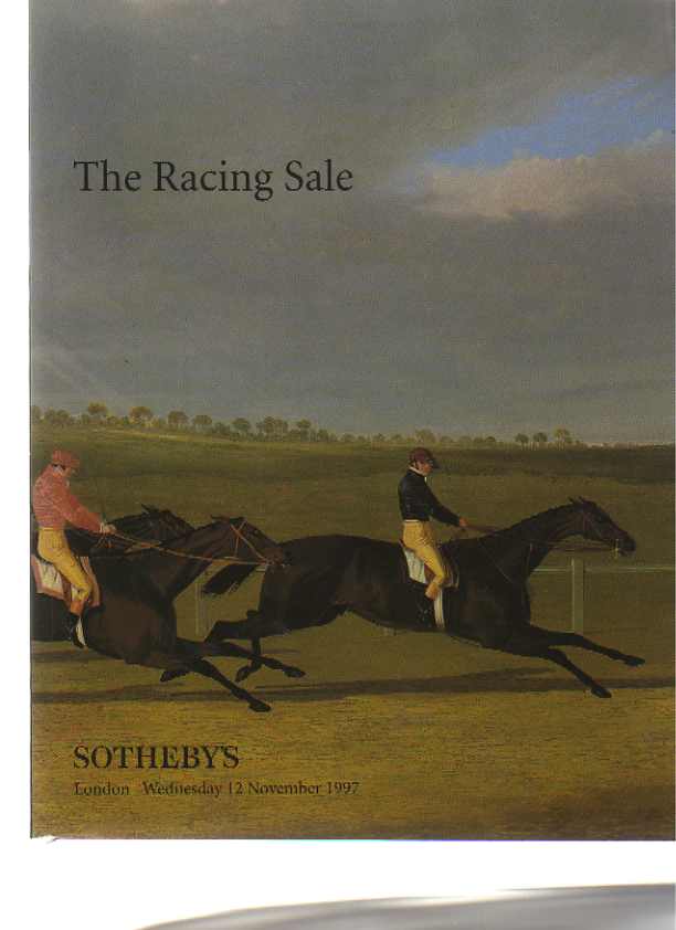 Sothebys 1997 The Racing Sale